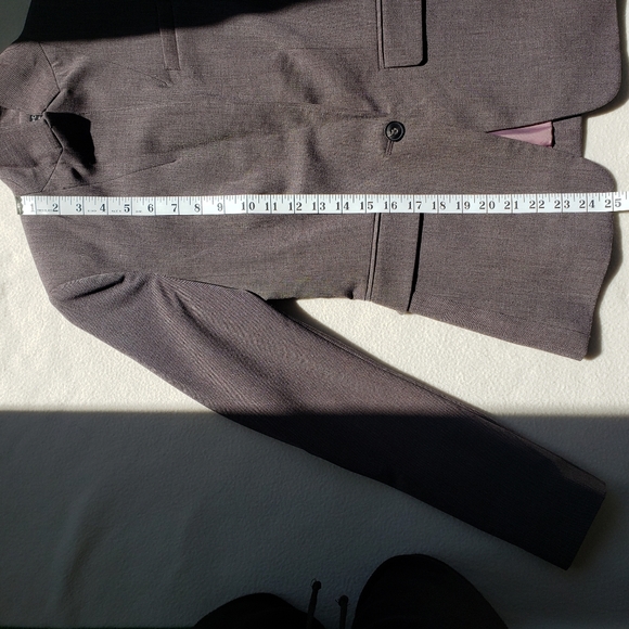 RW&CO. Purple Mauve Buttoned Blazer Office Formal Business Casual Blazer - Picture 16 of 17